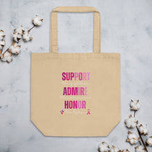 Load image into Gallery viewer, Breast Cancer Awareness Eco Tote Bag
