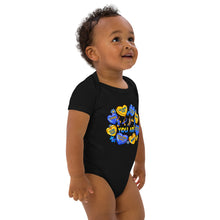 Load image into Gallery viewer, 'You Are' Down Syndrome Awareness Organic cotton baby bodysuit