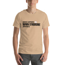 Load image into Gallery viewer, Nurses Supports Down Syndrome Unisex t-shirt