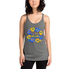 Load image into Gallery viewer, 'You Are' Down Syndrome Awareness Women's Racerback Tank