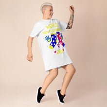 Load image into Gallery viewer, World Down Syndrome Day T-shirt dress