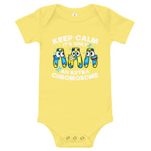 Load image into Gallery viewer, Keep Calm It's Only Extra Chromosome Short Sleeve One Piece