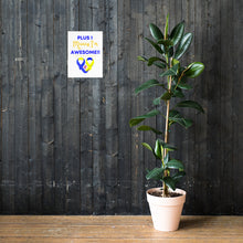 Load image into Gallery viewer, Plus 1 Means I'm Awesome Poster