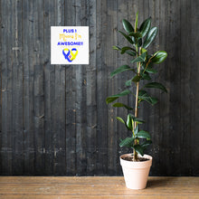Load image into Gallery viewer, Plus 1 Means I'm Awesome Poster