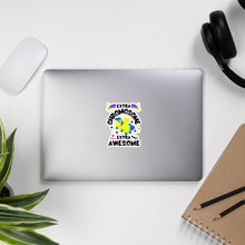 Load image into Gallery viewer, Extra Chromosome Extra Awesome Bubble-free stickers