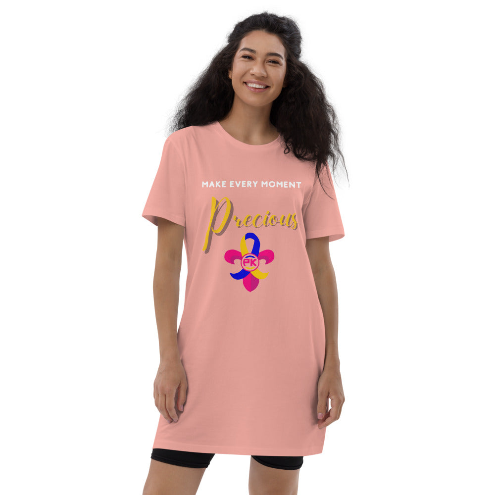 Make Every Moment Precious T-Shirt Dress