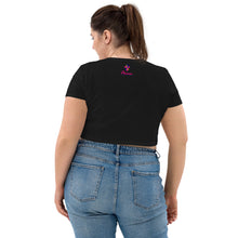 Load image into Gallery viewer, Keep Calm It's Only Extra Chromosome Organic Crop Top