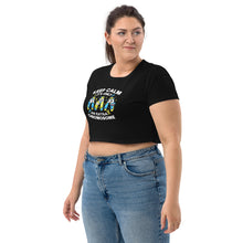 Load image into Gallery viewer, Keep Calm It's Only Extra Chromosome Organic Crop Top