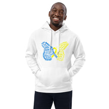 Load image into Gallery viewer, Down Syndrome Awareness Month Butterfly Premium Eco Hoodie