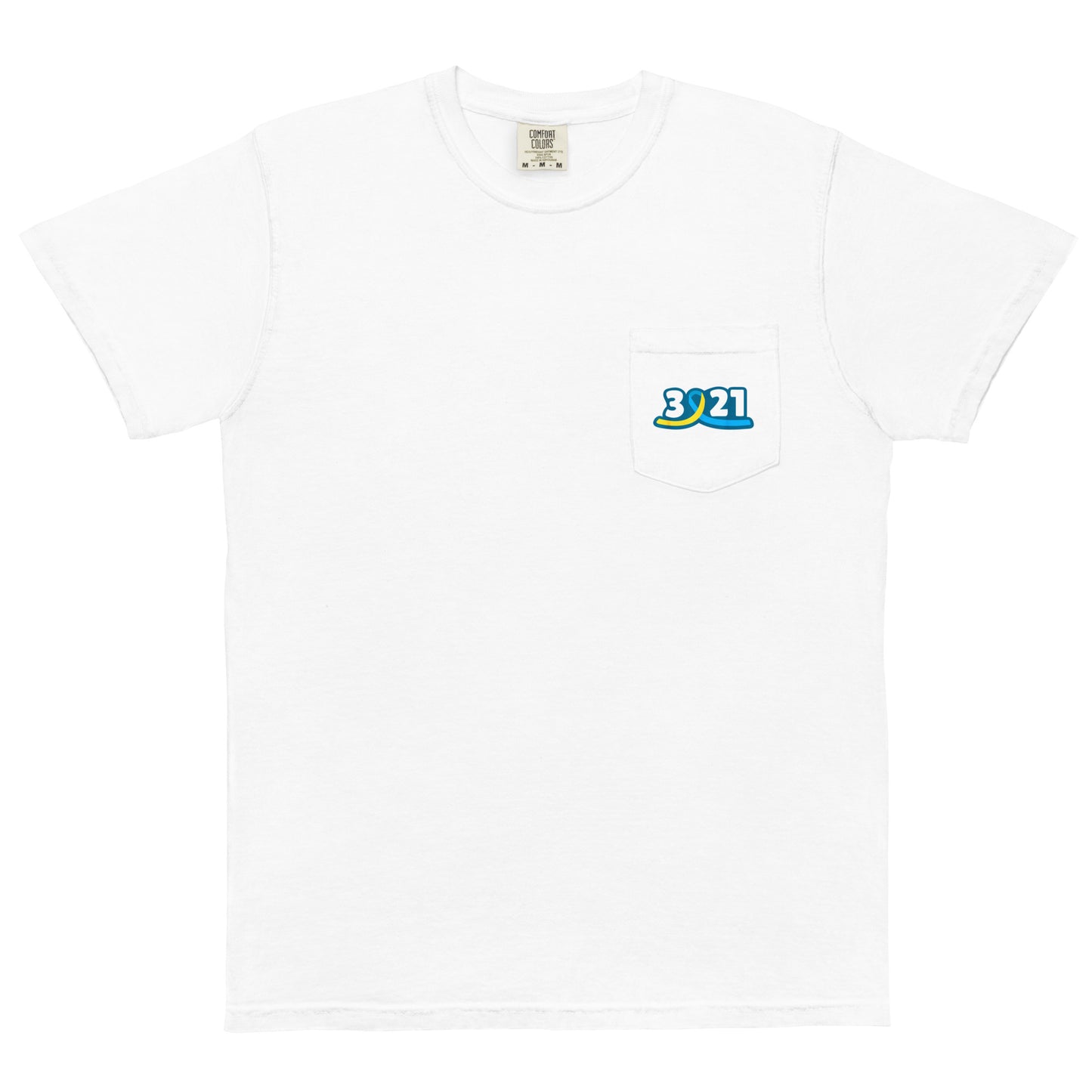 3/21 Down Syndrome Awareness Unisex Pocket Tee