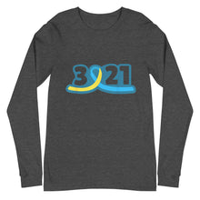 Load image into Gallery viewer, 3/21 Down Syndrome Awareness Unisex Long Sleeve Tee