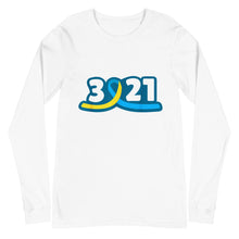 Load image into Gallery viewer, 3/21 Down Syndrome Awareness Unisex Long Sleeve Tee