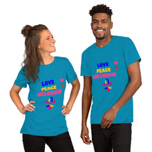 Load image into Gallery viewer, Love Peace Inclusion T-Shirt