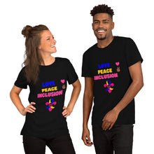 Load image into Gallery viewer, Love Peace Inclusion T-Shirt