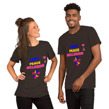 Load image into Gallery viewer, Love Peace Inclusion T-Shirt