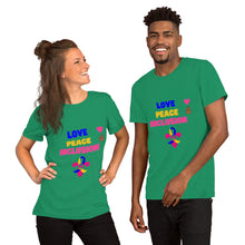 Load image into Gallery viewer, Love Peace Inclusion T-Shirt
