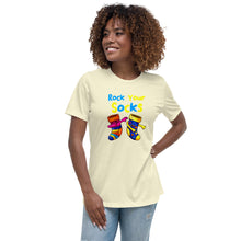 Load image into Gallery viewer, Rock Your Socks Women's Relaxed T-Shirt