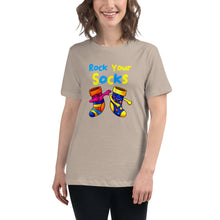 Load image into Gallery viewer, Rock Your Socks Women's Relaxed T-Shirt