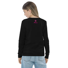 Load image into Gallery viewer, Down Syndrome Awareness Month Butterfly Youth Long Sleeve Tee (Unisex)