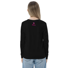 Load image into Gallery viewer, Down Syndrome Awareness Month Butterfly Youth Long Sleeve Tee (Unisex)
