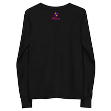 Load image into Gallery viewer, Down Syndrome Awareness Month Butterfly Youth Long Sleeve Tee (Unisex)