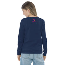 Load image into Gallery viewer, Down Syndrome Awareness Month Butterfly Youth Long Sleeve Tee (Unisex)