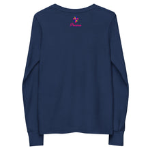 Load image into Gallery viewer, Down Syndrome Awareness Month Butterfly Youth Long Sleeve Tee (Unisex)