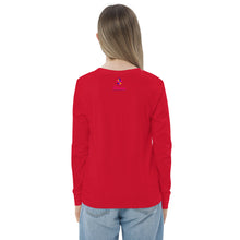 Load image into Gallery viewer, Down Syndrome Awareness Month Butterfly Youth Long Sleeve Tee (Unisex)