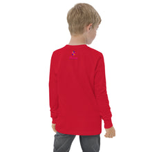 Load image into Gallery viewer, Down Syndrome Awareness Month Butterfly Youth Long Sleeve Tee (Unisex)