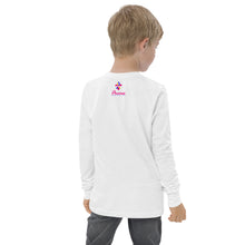 Load image into Gallery viewer, Down Syndrome Awareness Month Butterfly Youth Long Sleeve Tee (Unisex)