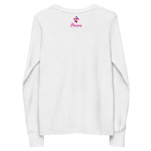 Load image into Gallery viewer, Down Syndrome Awareness Month Butterfly Youth Long Sleeve Tee (Unisex)