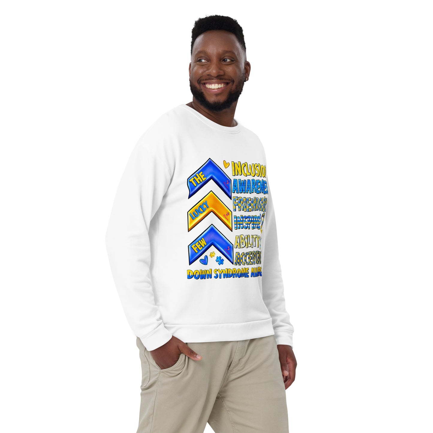 The Lucky Few Down Syndrome Unisex Sweatshirt