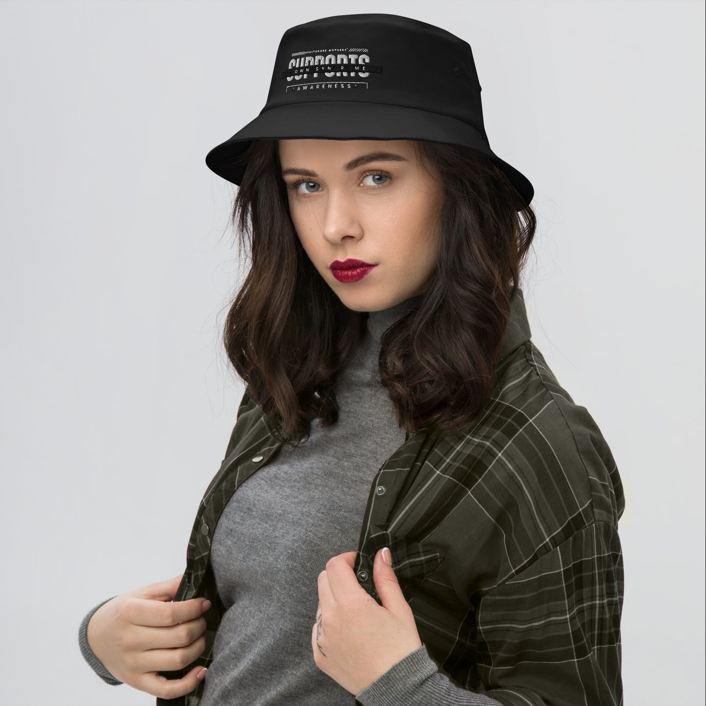 Nurses Supports Down Syndrome Bucket Hat