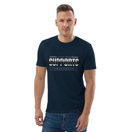 Healthcare Workers Support Down Syndrome Awareness  Unisex organic cotton t-shirt