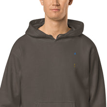 Load image into Gallery viewer, The Lucky Few Down Syndrome Unisex pigment-dyed hoodie
