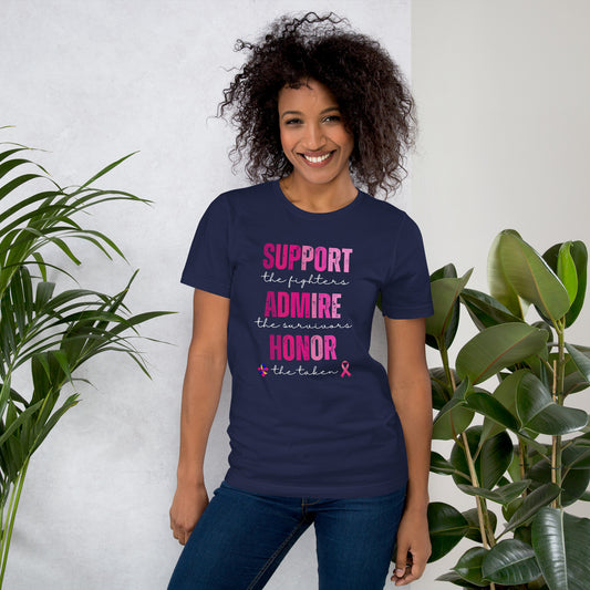 Breast Cancer Awareness Unisex t-shirt