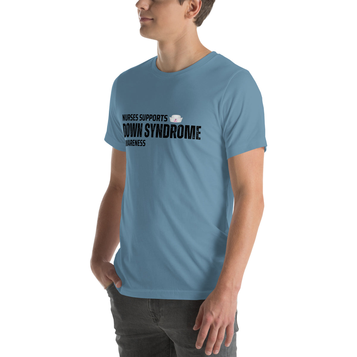 Nurses Supports Down Syndrome Unisex t-shirt
