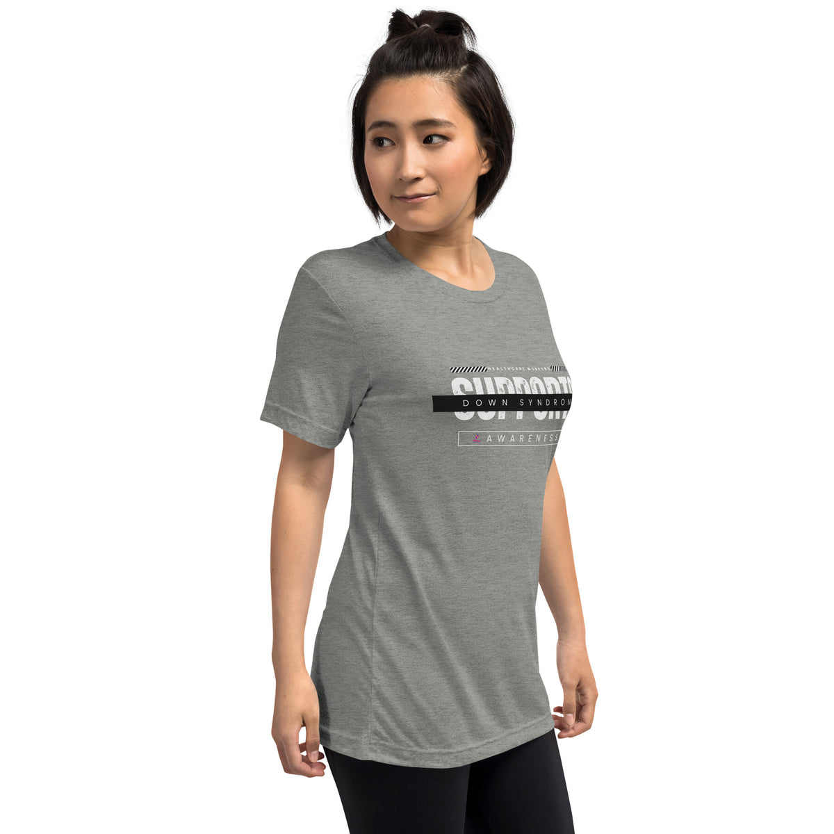 Healthcare Workers Support Down Syndrome Awareness Short sleeve t-shirt