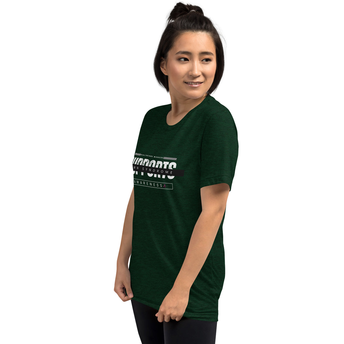 Healthcare Workers Support Down Syndrome Awareness Short sleeve t-shirt