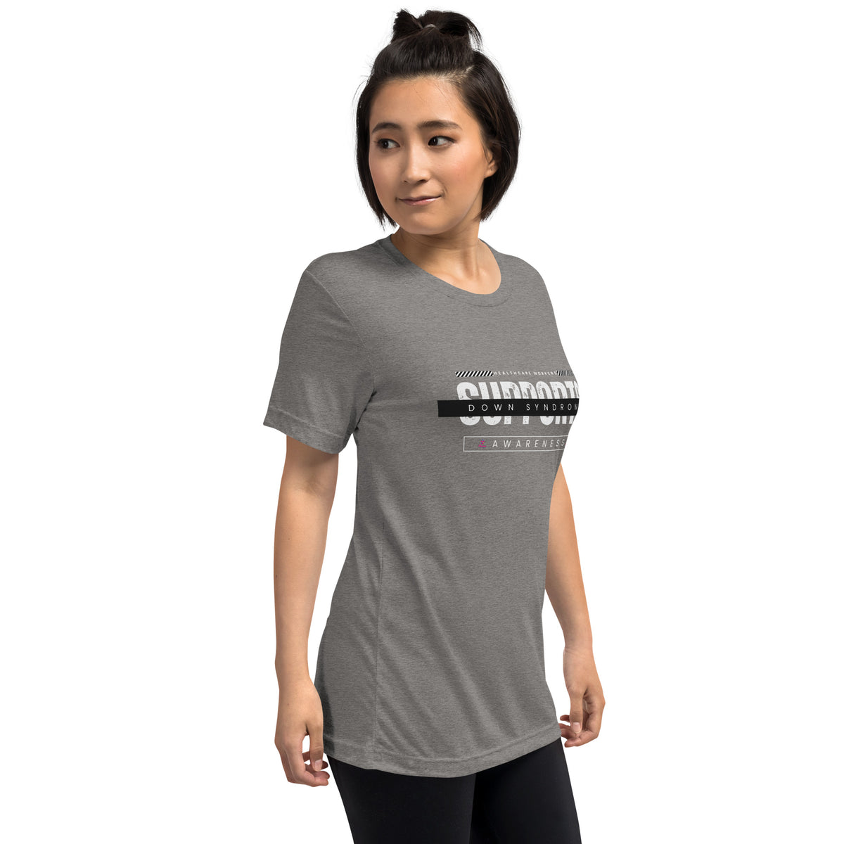 Healthcare Workers Support Down Syndrome Awareness Short sleeve t-shirt