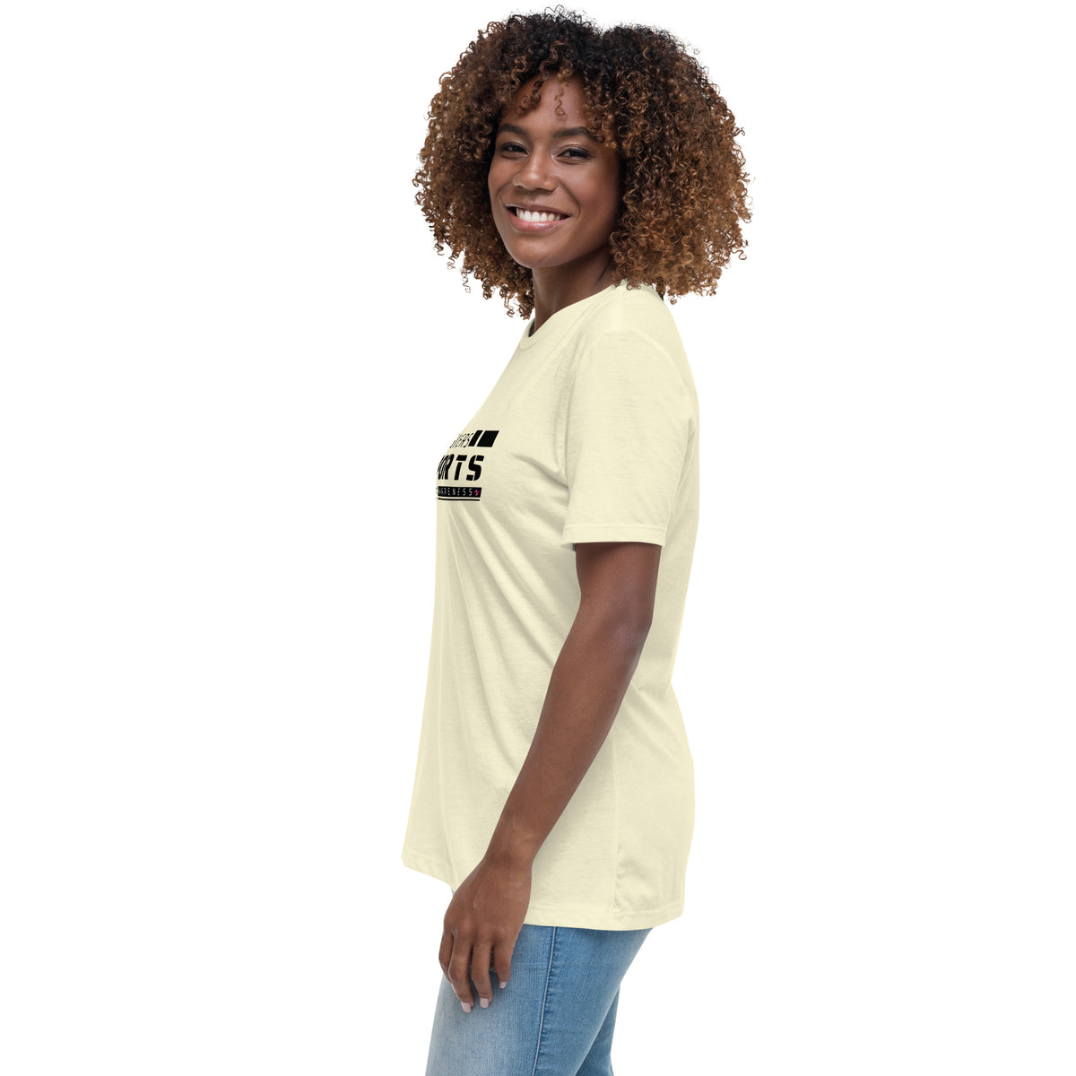 Care Givers  Supports Down Syndrome Women's Relaxed T-Shirt