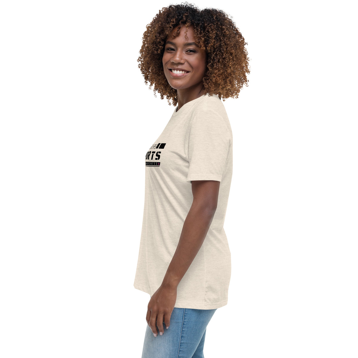 Care Givers  Supports Down Syndrome Women's Relaxed T-Shirt