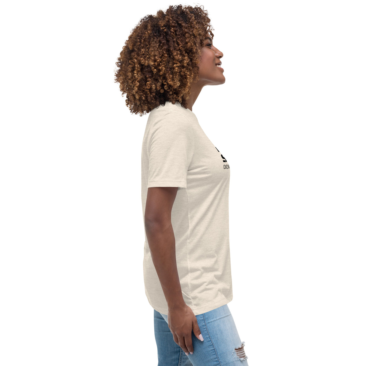 Care Givers  Supports Down Syndrome Women's Relaxed T-Shirt