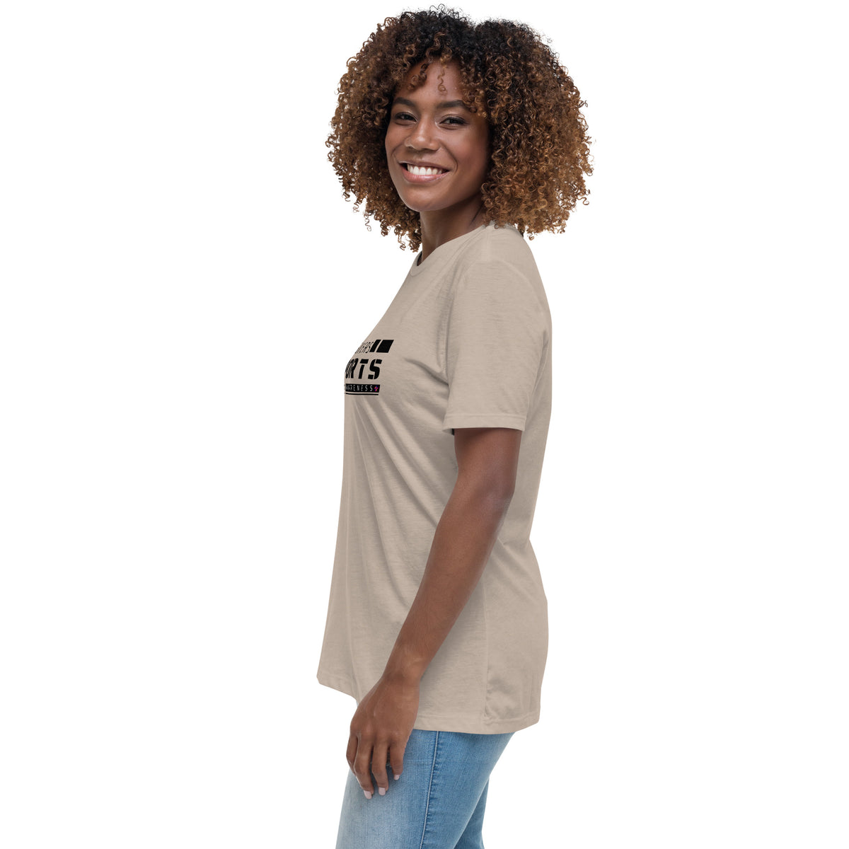 Care Givers  Supports Down Syndrome Women's Relaxed T-Shirt