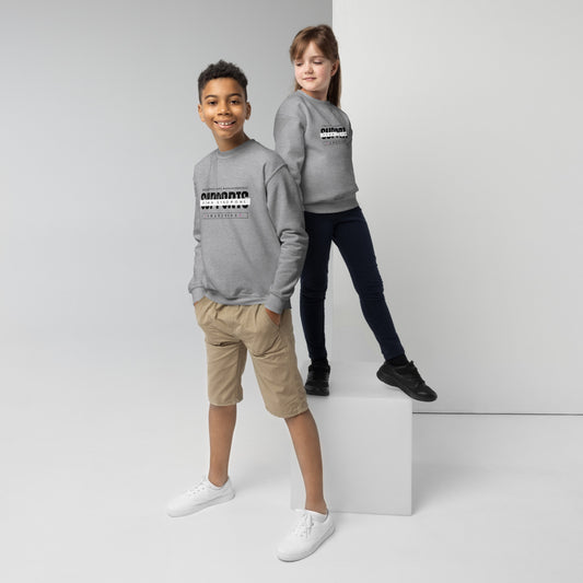 Healthcare Workers Support Down Syndrome Awareness  Youth crewneck sweatshirt