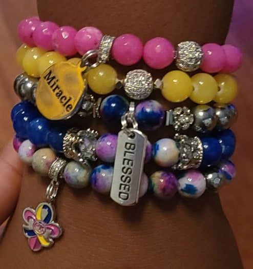 Adult Stacked Bracelet