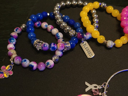 Adult Stacked Bracelet