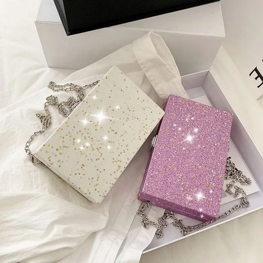 Shining Diva Square Handbag