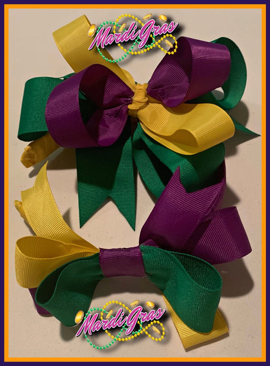 Mardi Gras Bows