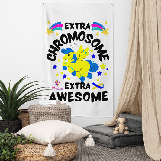 Extra Chromosome Extra Awesome Flag